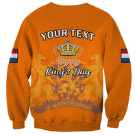 Netherlands Kings Day Sweatshirt Gelukkige Koningsdag Ver.02 - Wonder Print Shop