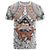 Fiji Tanoa T Shirt Kava Bowl Fijian Tapa Brown Pattern - Wonder Print Shop