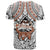 Fiji Tanoa T Shirt Kava Bowl Fijian Tapa Brown Pattern - Wonder Print Shop