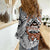 Fiji Tanoa Women Casual Shirt Kava Bowl Fijian Tapa Brown Pattern - Wonder Print Shop