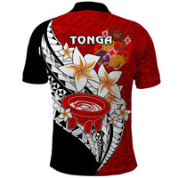 Tonga Kava Bowl Polo Shirt Togan Kupesi Ngatu Pattern Black - Wonder Print Shop