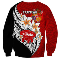 Tonga Kava Bowl Sweatshirt Togan Kupesi Ngatu Pattern Black - Wonder Print Shop