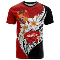 Tonga Kava Bowl T Shirt Togan Kupesi Ngatu Pattern Black - Wonder Print Shop