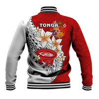 Tonga Kava Bowl Baseball Jacket Togan Kupesi Ngatu Pattern White - Wonder Print Shop