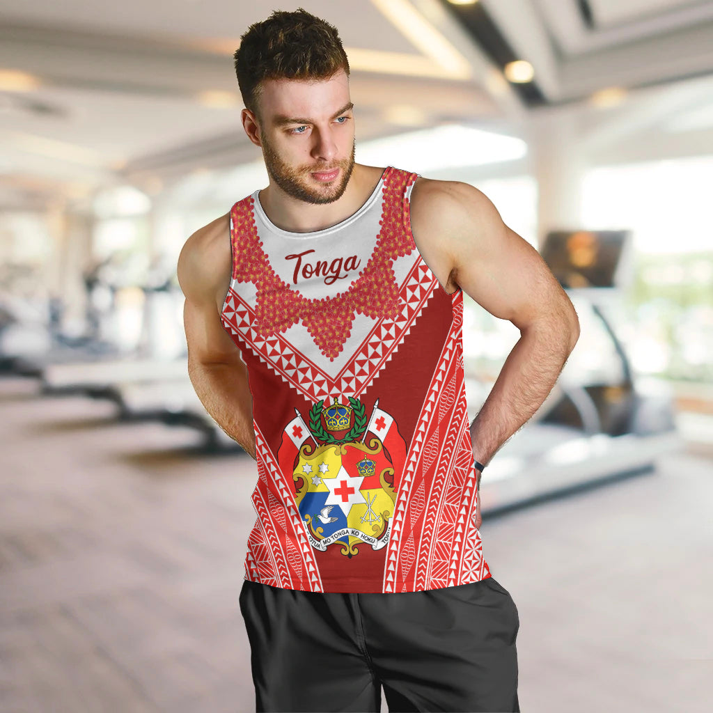 tonga-heilala-flowers-men-tank-top-tongan-ngatu-white-special-verison