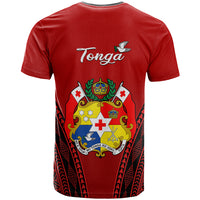 Tonga Heilala Flowers T Shirt Tongan Ngatu Black Special Verison - Wonder Print Shop