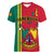 (Custom Personalised) Cameroon Happy Unity Day Cameroun Coat Of Arms Women V Neck T Shirt - Wonder Print Shop