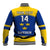 (Custom Text And Number) Sweden Hockey 2023 Sporty Style Baseball Jacket - Wonder Print Shop
