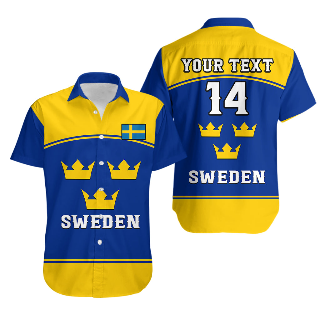 custom-text-and-number-sweden-hockey-2023-sporty-style-hawaiian-shirt