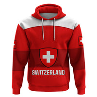 Custom Switzerland Hockey 2023 Sporty Style Hoodie - Wonder Print Shop