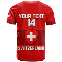 Custom Switzerland Hockey 2023 Sporty Style T Shirt - Wonder Print Shop