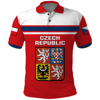 Czech Republic Hockey 2023 Polo Shirt Sporty Style - Wonder Print Shop