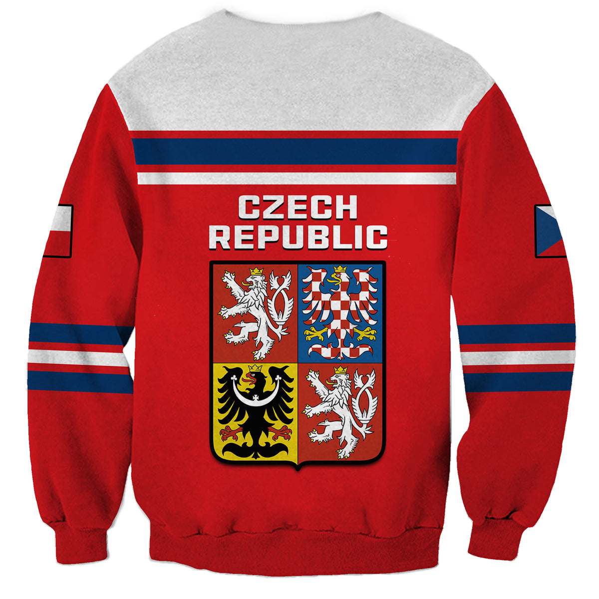 Czech Republic Hockey 2023 Sporty Style Sweatshirt - Wonder Print Shop