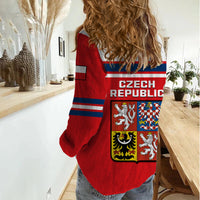 Czech Republic Hockey 2023 Sporty Style Women Casual Shirt - Wonder Print Shop