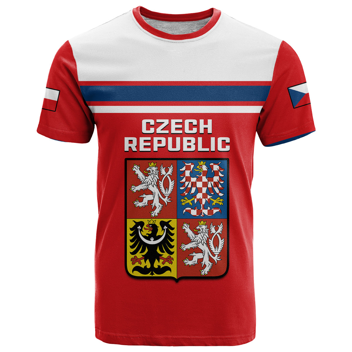 custom-text-and-number-czech-republic-hockey-2023-sporty-style-t-shirt