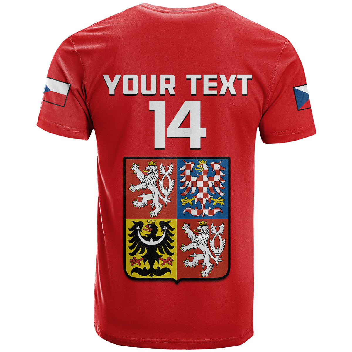 Custom Czech Republic Hockey 2023 Sporty Style T Shirt - Wonder Print Shop