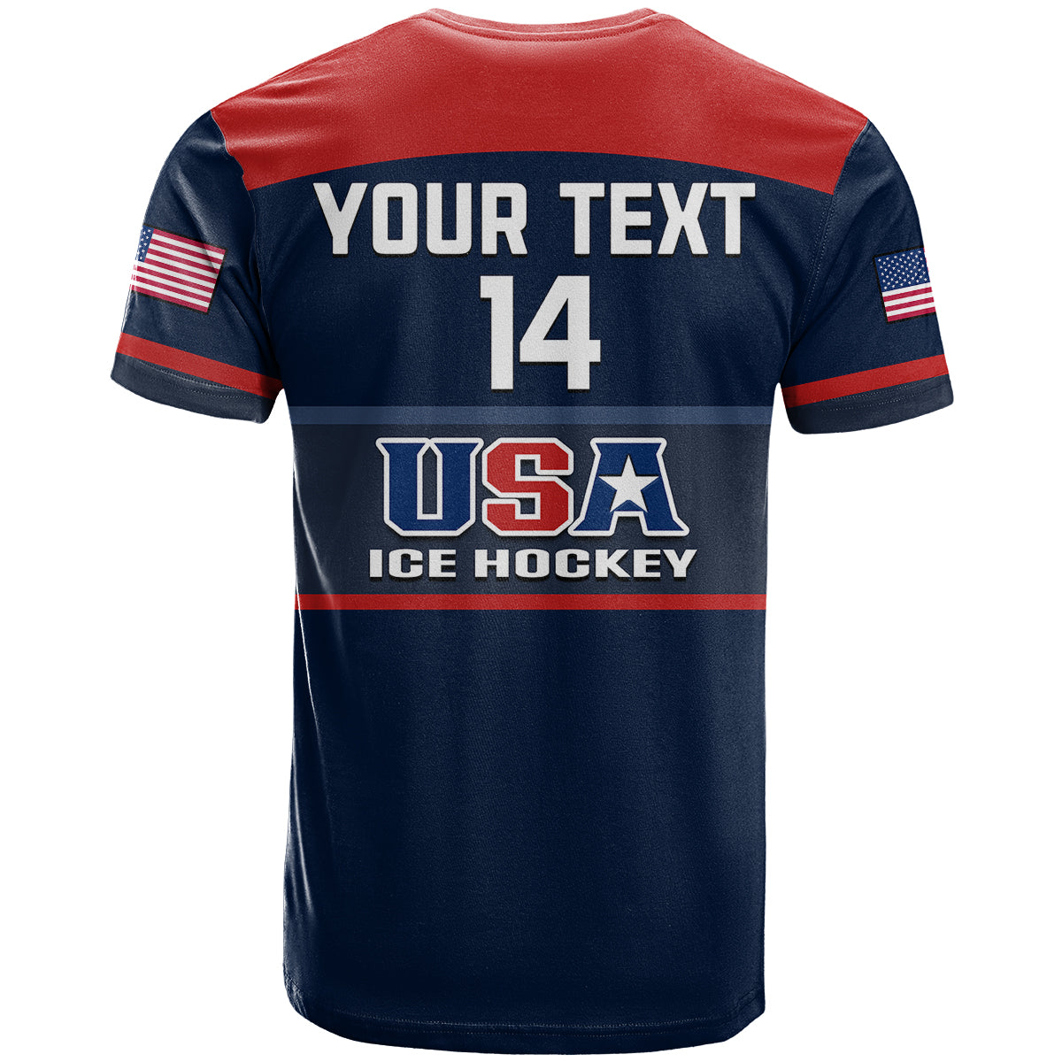 Custom United States Hockey 2023 T Shirt USA Sporty Style - Wonder Print Shop