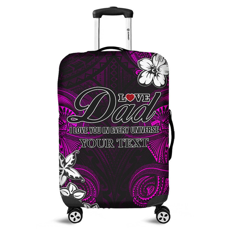 custom-personalised-polynesian-fathers-day-luggage-cover-i-love-you-in-every-universe-pink