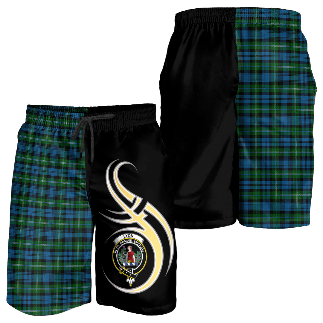 scottish-lyon-clan-crest-believe-in-me-tartan-men-shorts