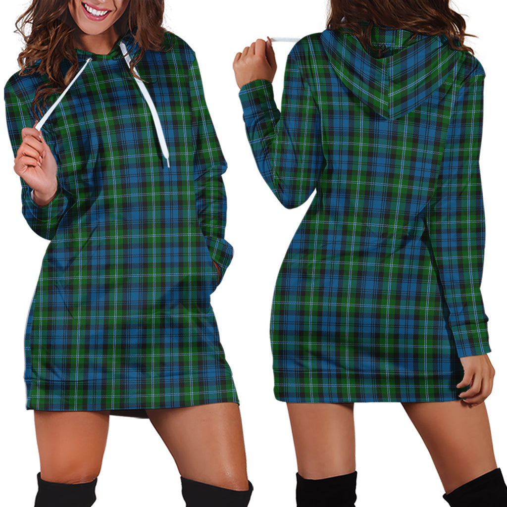 scottish-lyon-clan-tartan-hoodie-dress
