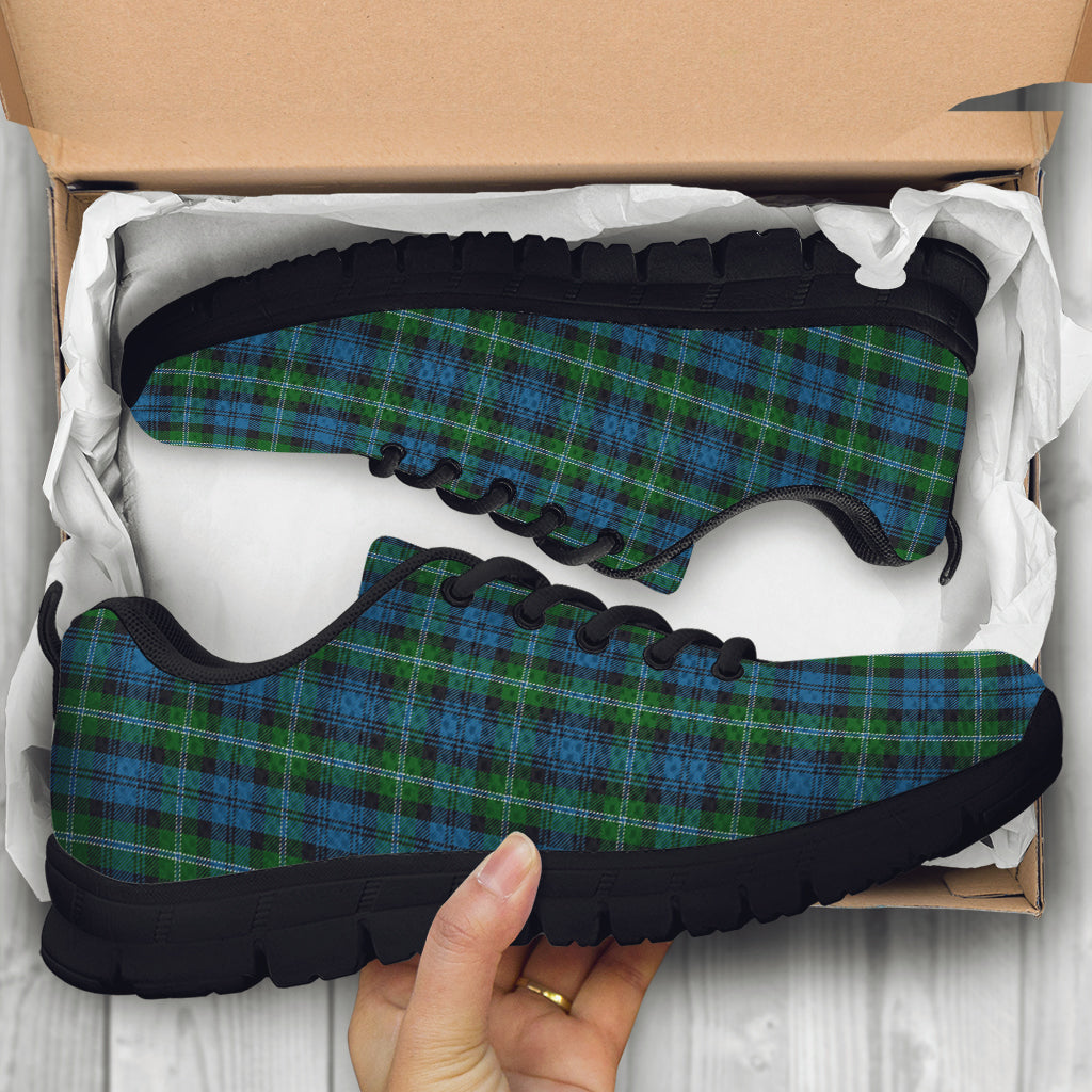 scottish-lyon-clan-tartan-sneakers