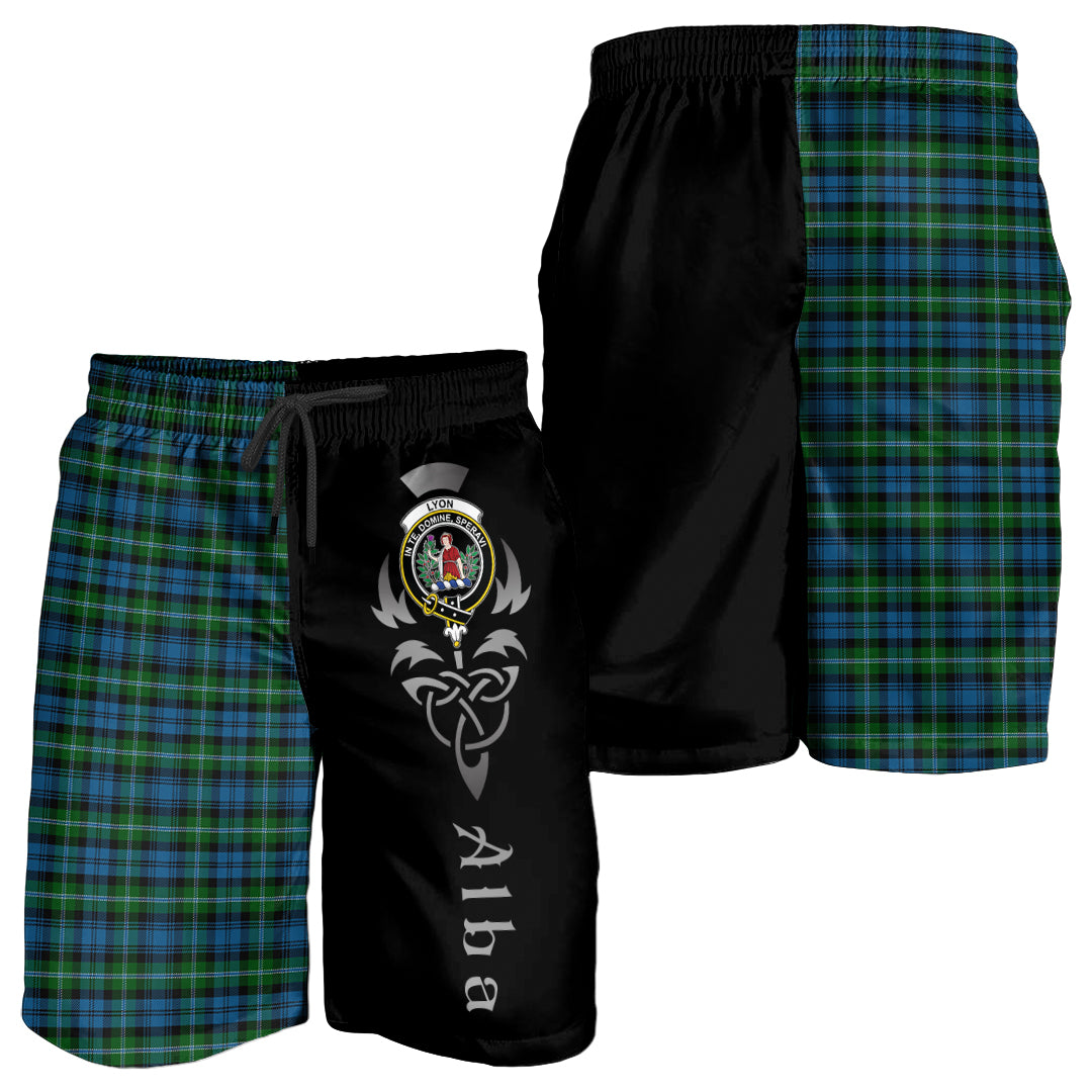scottish-lyon-clan-crest-alba-celtic-tartan-men-shorts