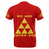 Mauna Kea Kanaka Warrior T Shirt - Wonder Print Shop