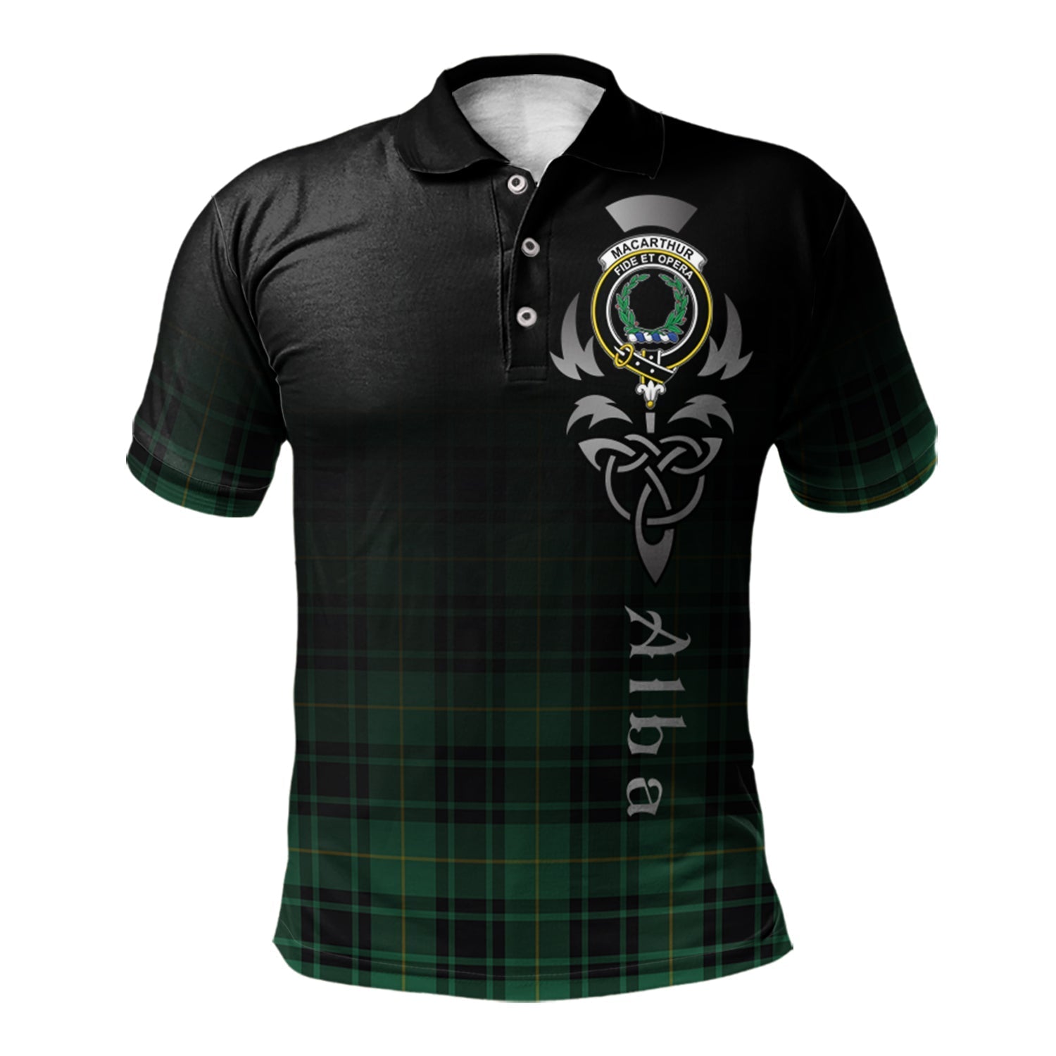 scottish-macarthur-ancient-clan-crest-tartan-alba-celtic-polo-shirt
