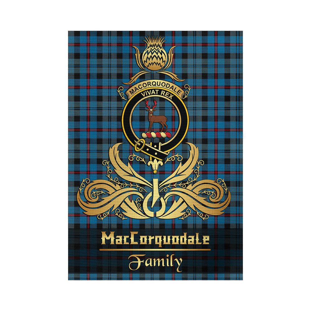scottish-maccorquodale-clan-crest-family-golden-thistle-tree-tartan-garden-flag