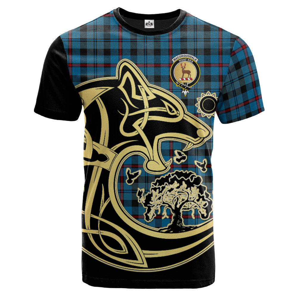 scottish-maccorquodale-clan-crest-celtic-wolf-tartan-t-shirt