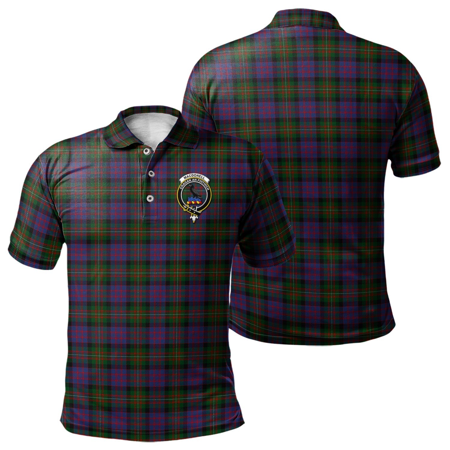 scottish-macdonell-of-glengarry-clan-crest-tartan-polo-shirt