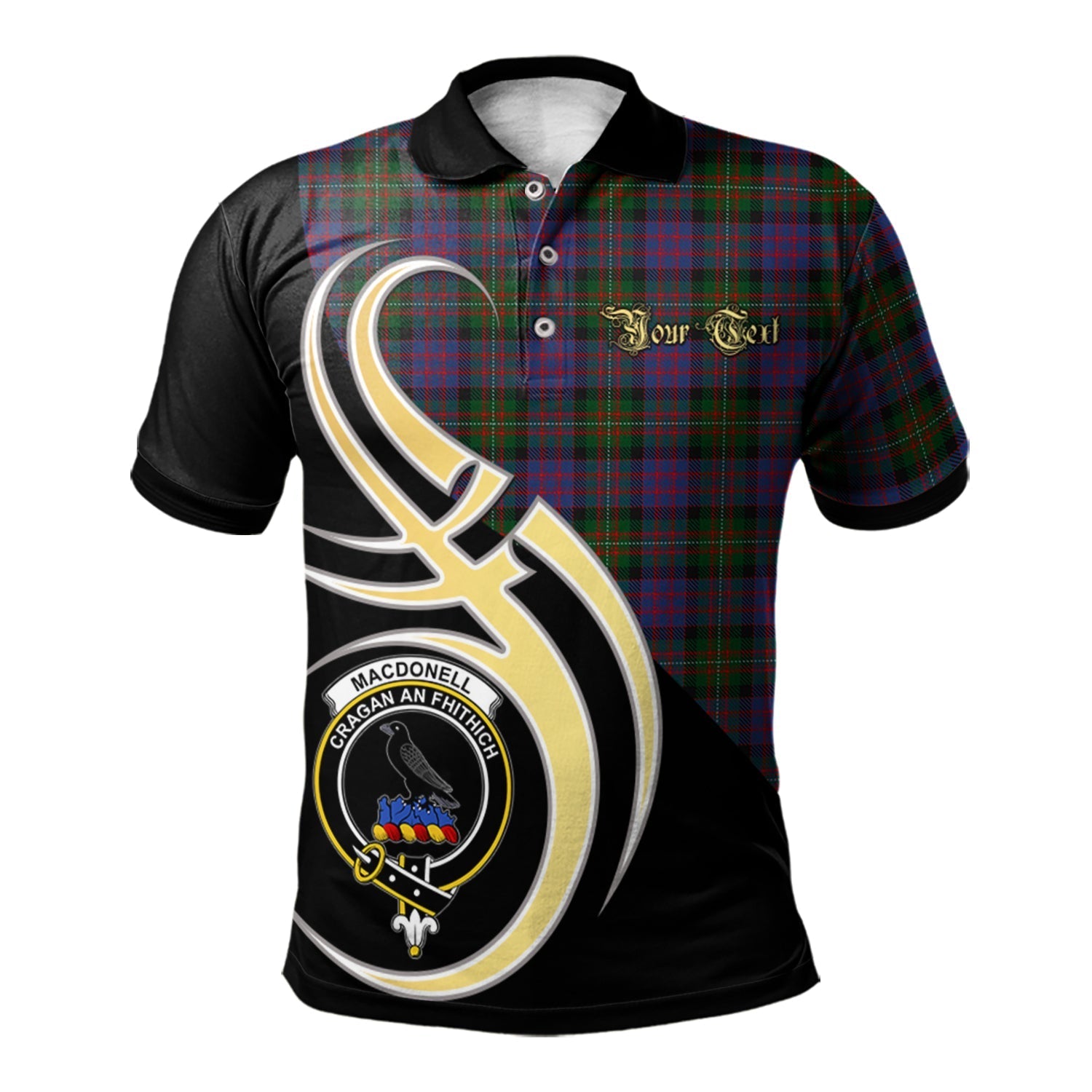 scotland-macdonell-of-glengarry-clan-crest-tartan-believe-in-me-polo-shirt
