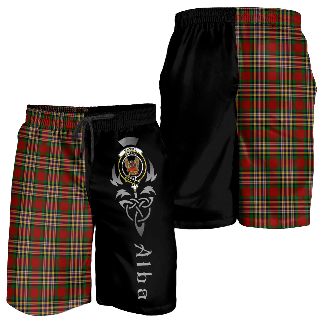 scottish-macgill-clan-crest-alba-celtic-tartan-men-shorts