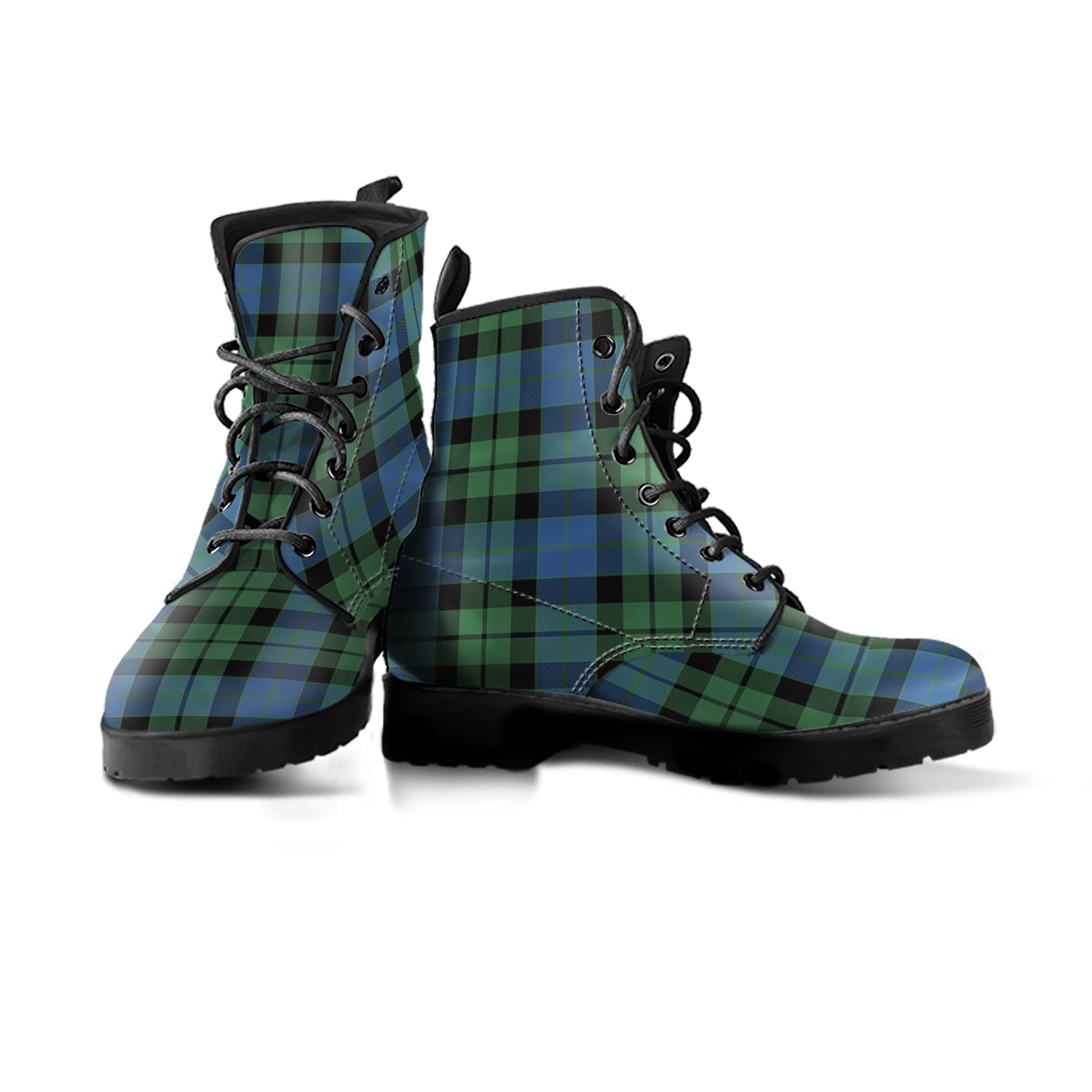 scottish-mackay-ancient-clan-tartan-leather-boots
