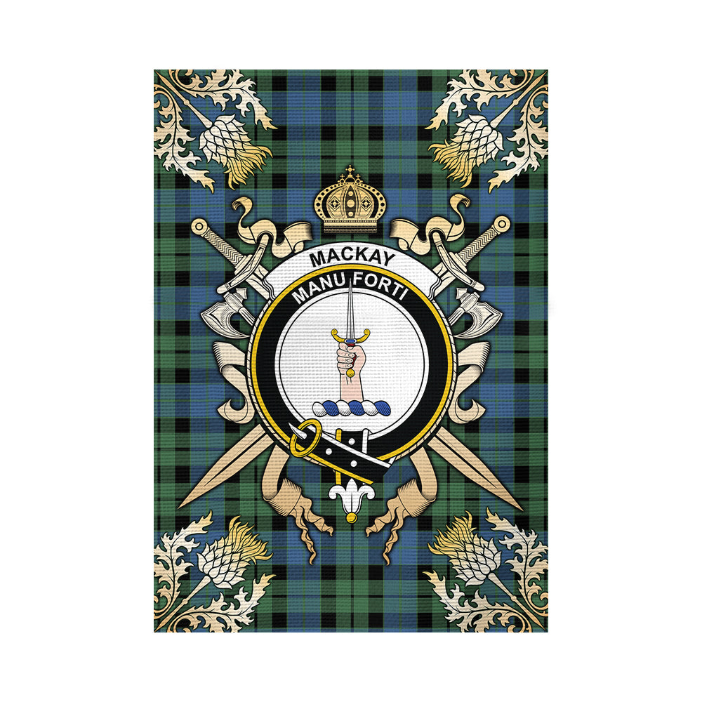 scottish-mackay-ancient-clan-crest-gold-courage-sword-tartan-garden-flag