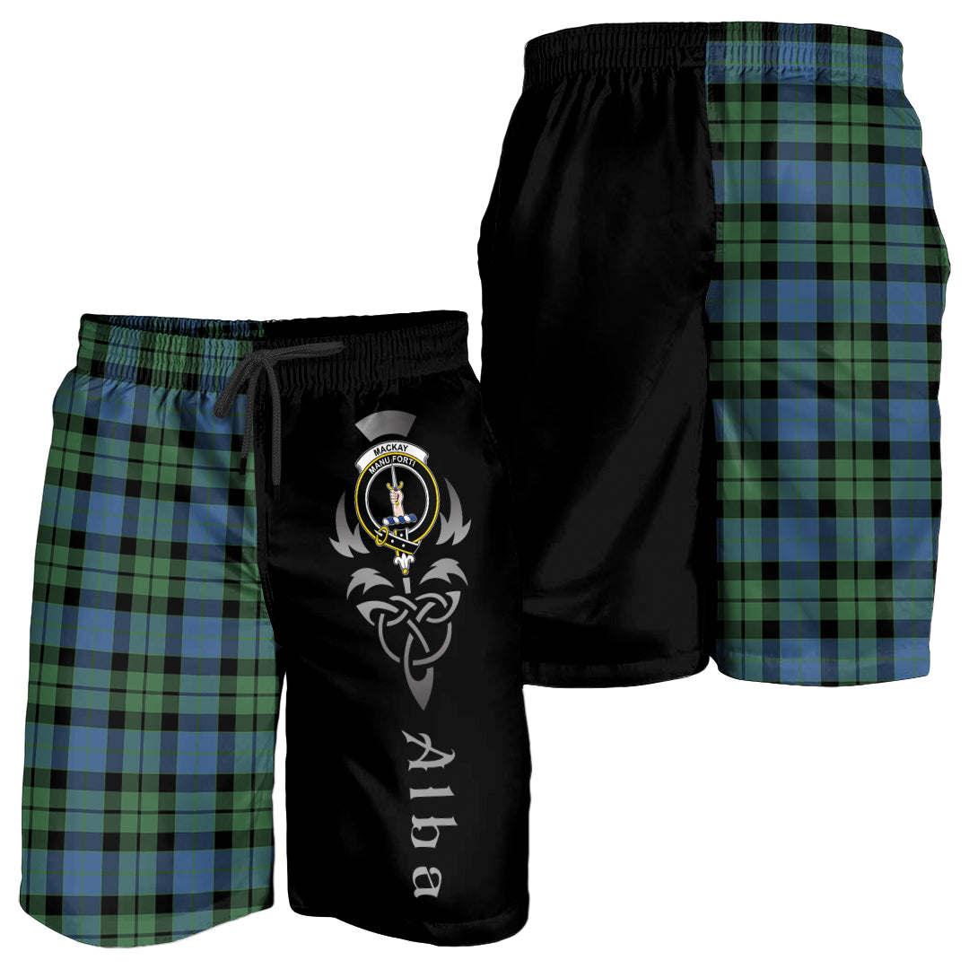 scottish-mackay-ancient-clan-crest-alba-celtic-tartan-men-shorts