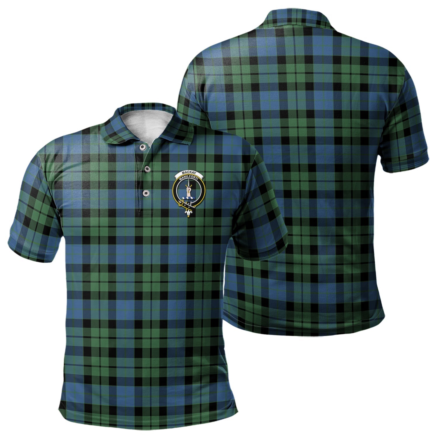 scottish-mackay-ancient-clan-crest-tartan-polo-shirt