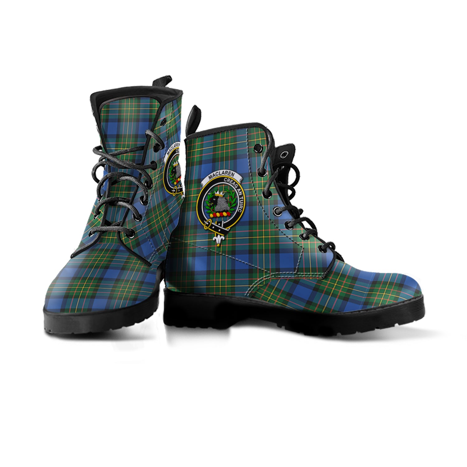 scottish-maclaren-ancient-clan-crest-tartan-leather-boots