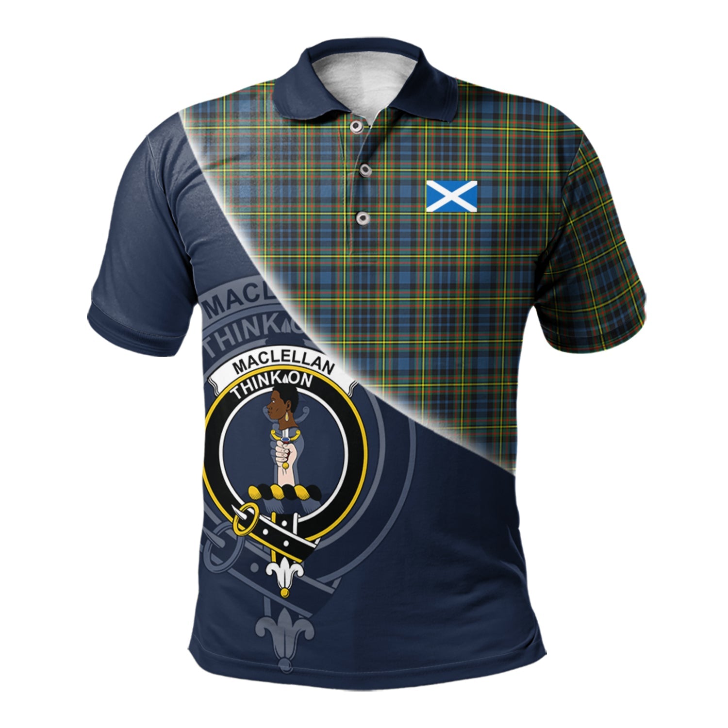scottish-maclellan-ancient-clan-crest-tartan-scotland-flag-half-style-polo-shirt
