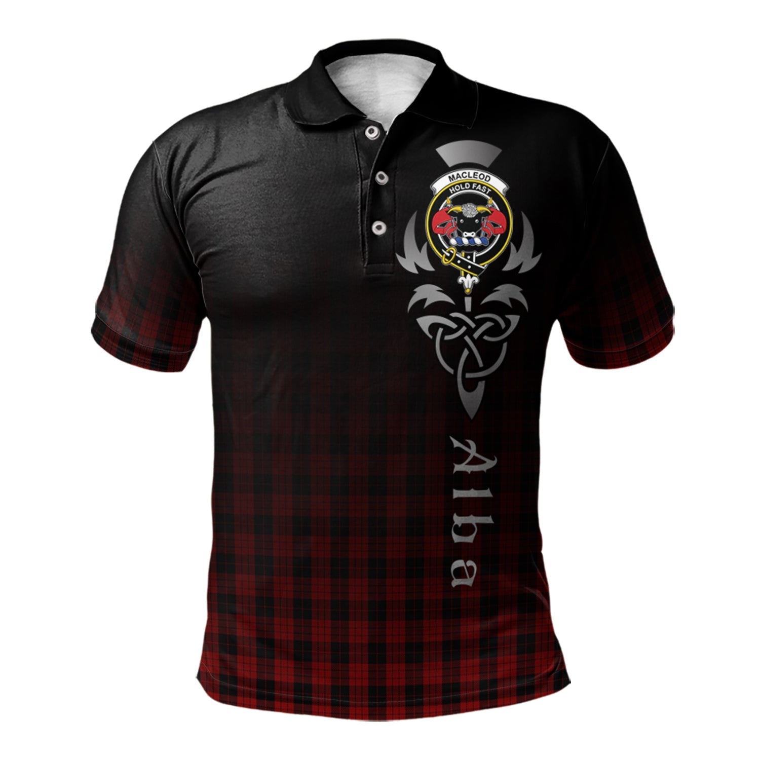 scottish-macleod-black-and-red-clan-crest-tartan-alba-celtic-polo-shirt