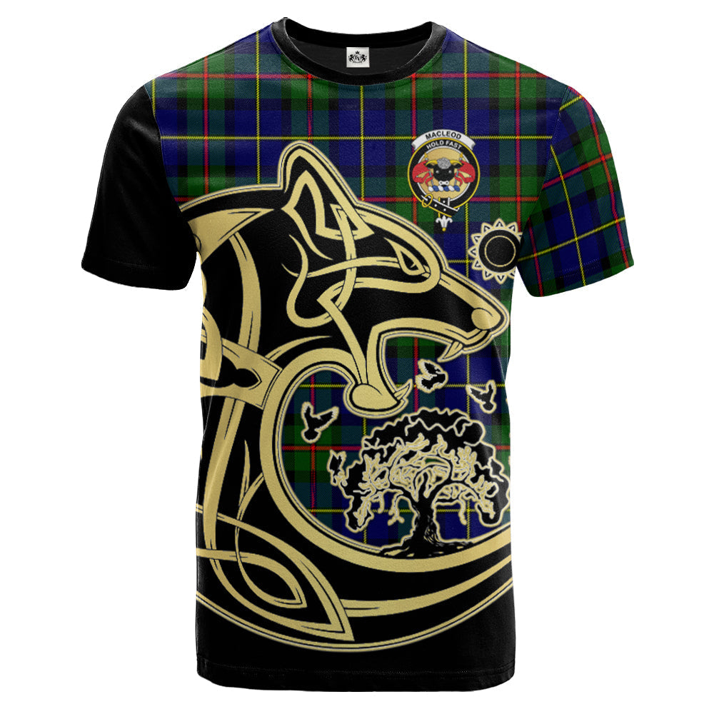 scottish-macleod-of-harris-modern-clan-crest-celtic-wolf-tartan-t-shirt