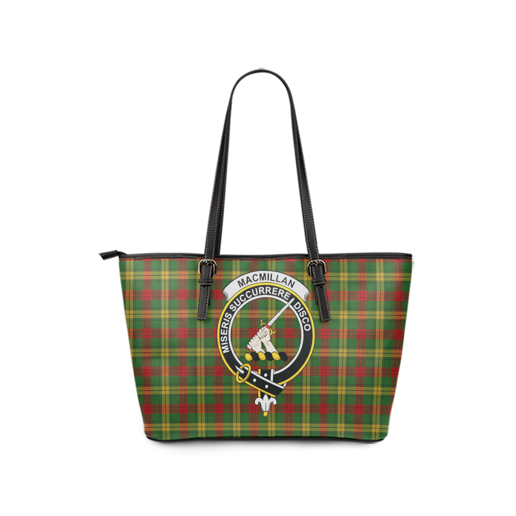 scottish-macmillan-society-of-glasgow-clan-crest-tartan-leather-tote-bags