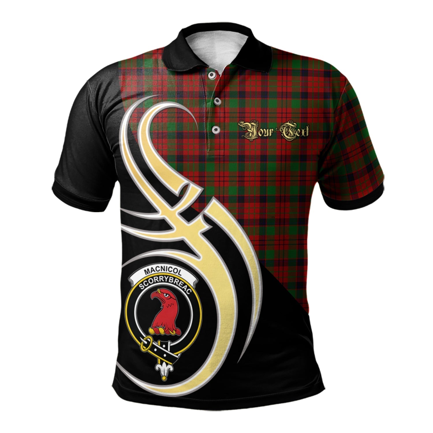 scotland-macnicol-clan-crest-tartan-believe-in-me-polo-shirt