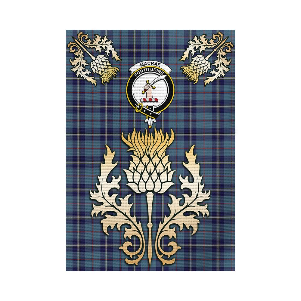 scottish-macraes-of-america-clan-crest-gold-thistle-tartan-garden-flag