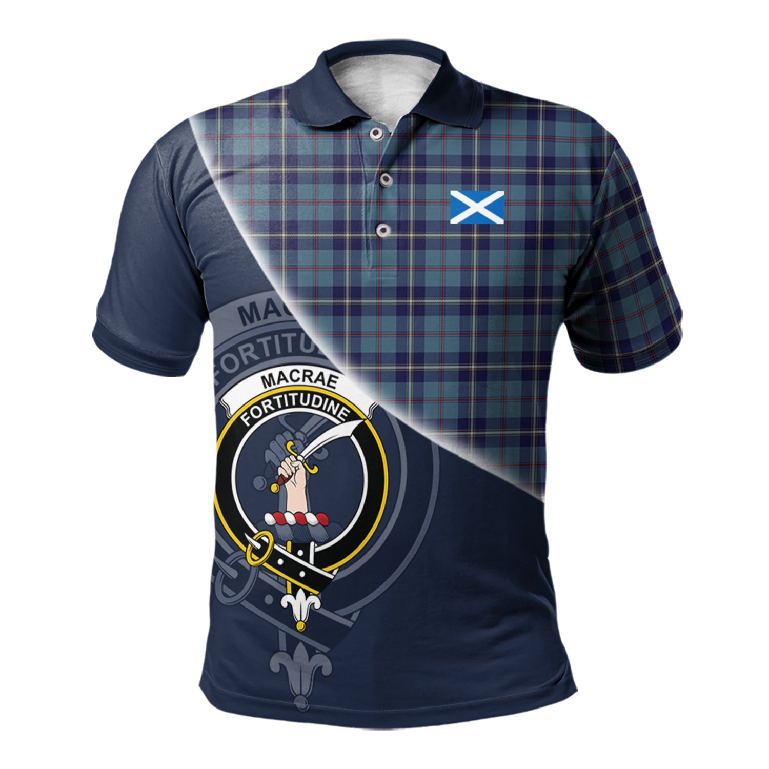 scottish-macraes-of-america-clan-crest-tartan-scotland-flag-half-style-polo-shirt