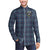 Macraes Of America Tartan Long Sleeve Button Up Shirt with Scottish Family Crest K23
