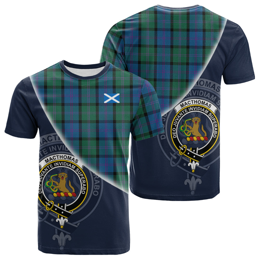 scottish-macthomas-clan-crest-tartan-scotland-flag-half-style-t-shirt