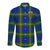 Maitland Tartan Long Sleeve Button Up Shirt with Scottish Family Crest K23