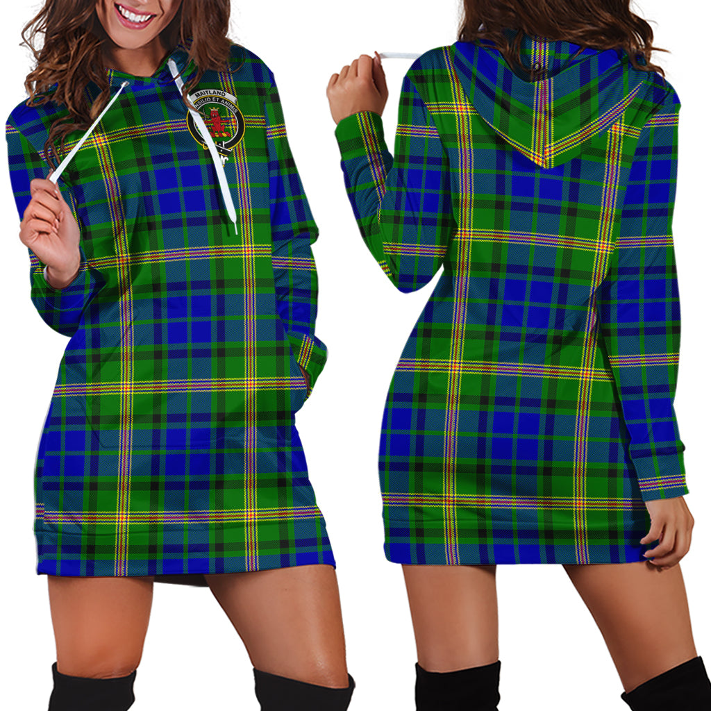 scottish-maitland-clan-crest-tartan-hoodie-dress