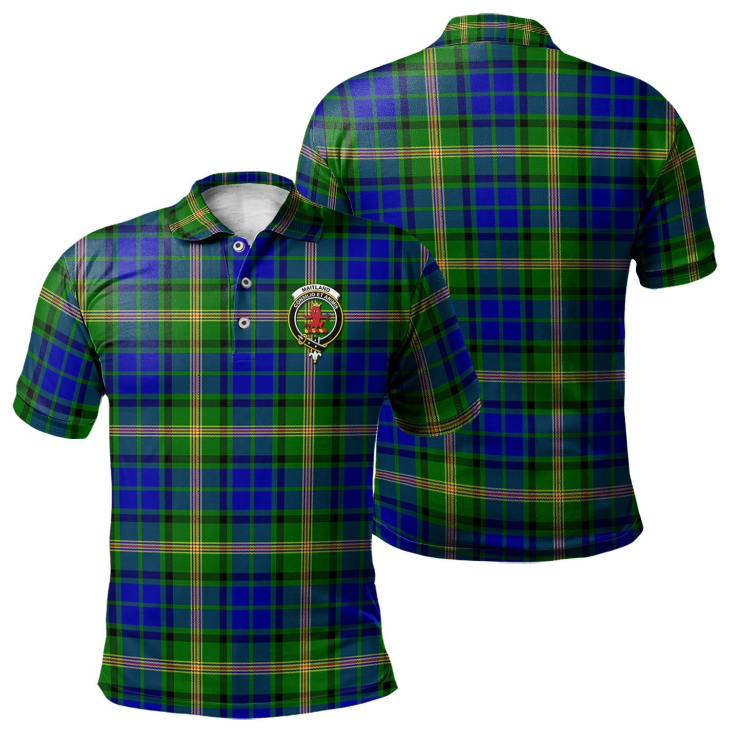 scottish-maitland-clan-crest-tartan-polo-shirt